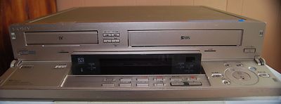 Sony ES WV-DR7 DV/Mini DV + SVHS/VHS Video Player Recorder Dual