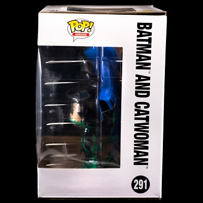 DC Comics Batman and Catwoman Funko Pop #291 Moments GameStop
