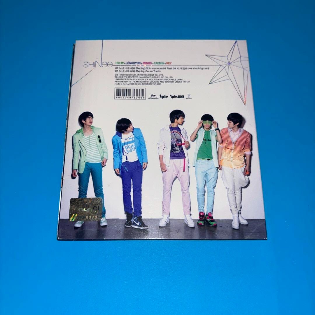 SHINee The First Mini Album Replay CD Korean Edition K-POP Rare