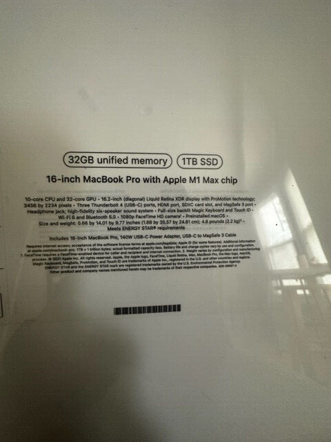 Apple MacBook Pro 16