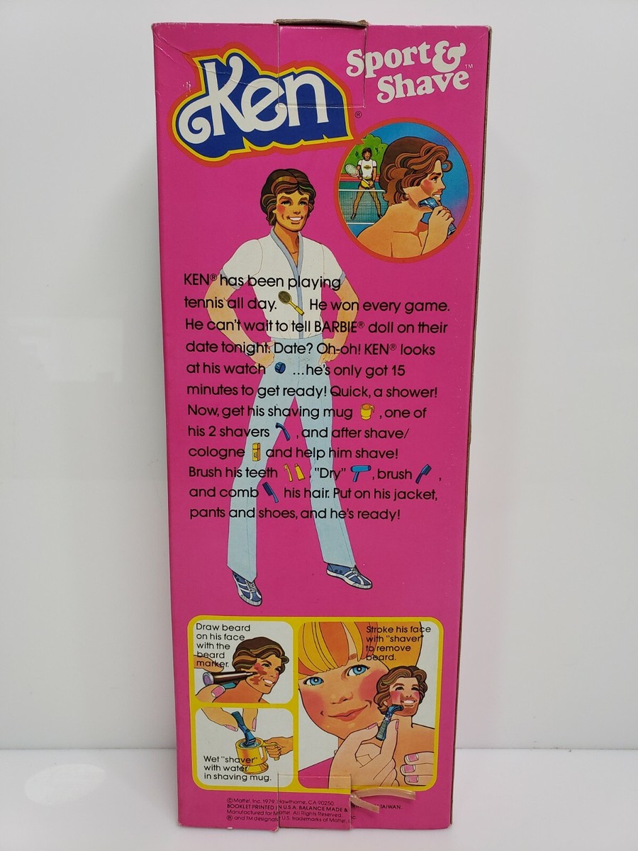 Vintage 1979 Mattel Sport & Shave Ken 1294 | eBay