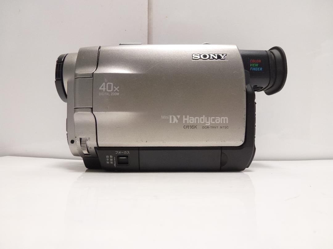 SONY DCR-TRV7 Video Camera Handycam Mini DV Silver Japan Used | eBay
