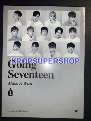 Seventeen 3rd Mini Album Going Make a Wish Ver. CD Great Vernon