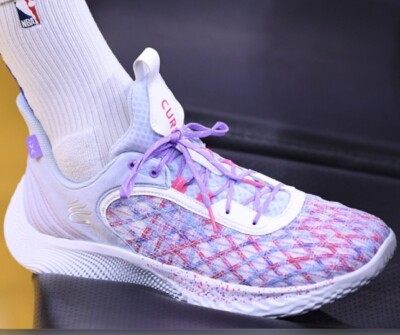 Curry Flow 9 - Under Armour Violet & Blue Mens Size 12 - MVP “ For