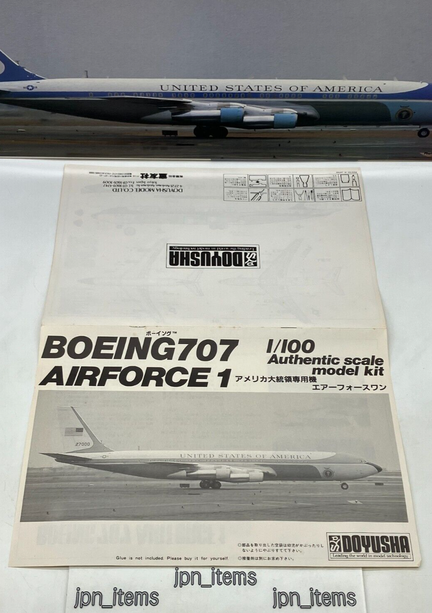 Doyusha 1/100 Plastic Kit Boeing 707 US Presidential Air Force 1