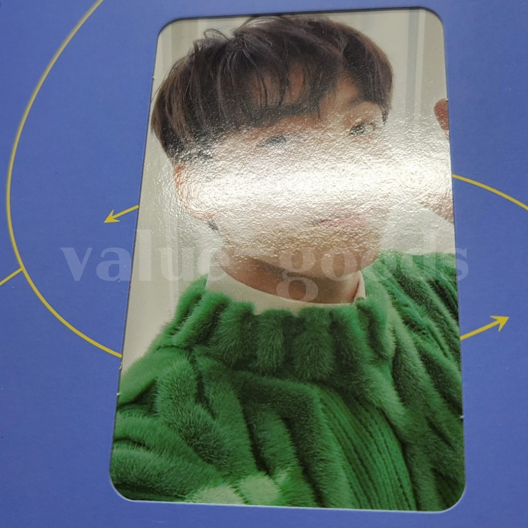BTS Memories of 2021 Blu-ray Official Photocard PC - JUNGKOOK JK