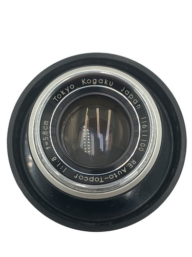 Topcon 5.8cm (58mm) f1.4 RE Auto Topcor Lens | eBay