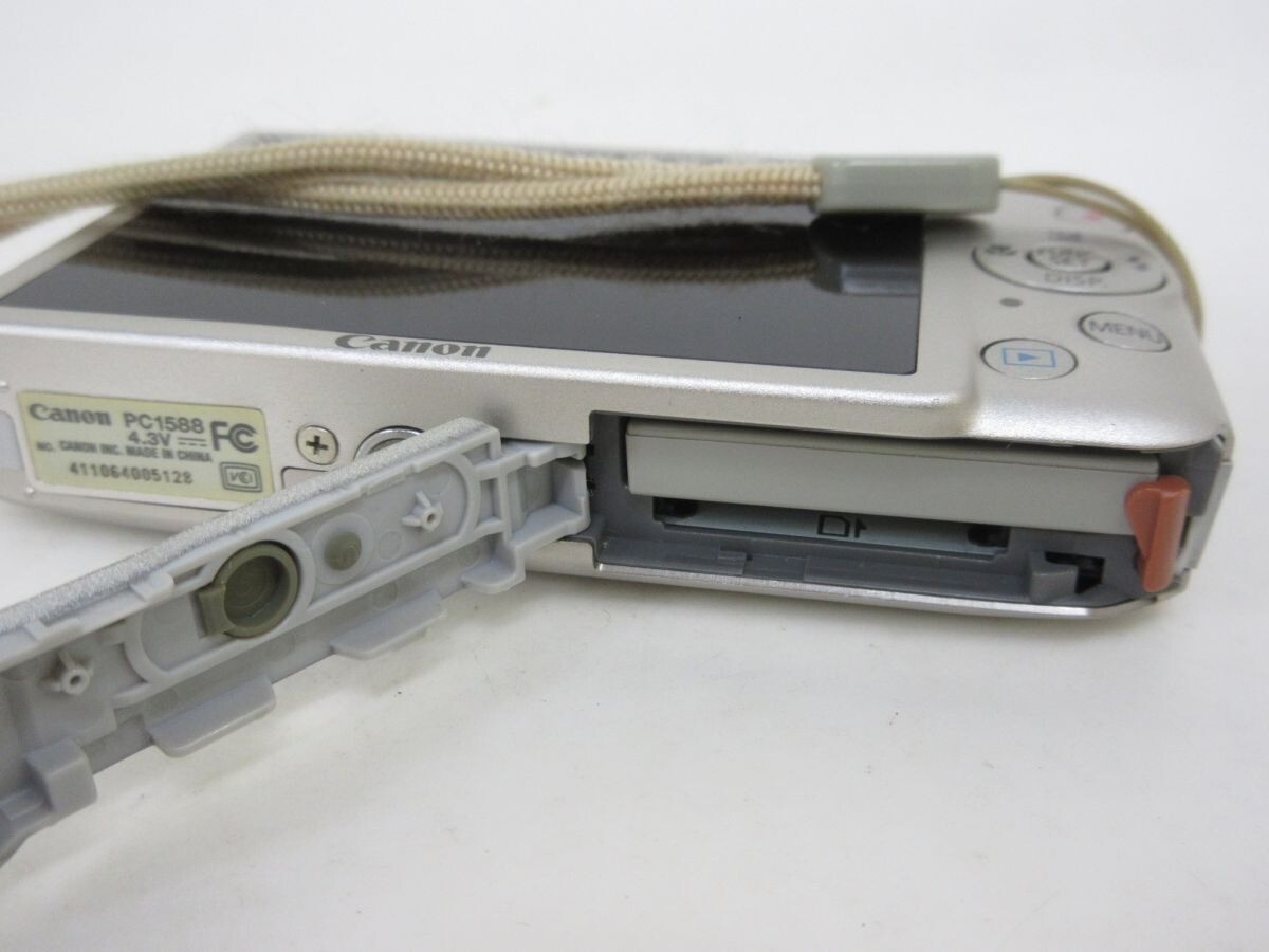 Canon IXY 210F Silver PowerShot 12.1 MP Digital Camera From JAPAN