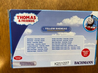 Narrow Gauge Trains by Bachmann - Yellow Rheneas | eBay