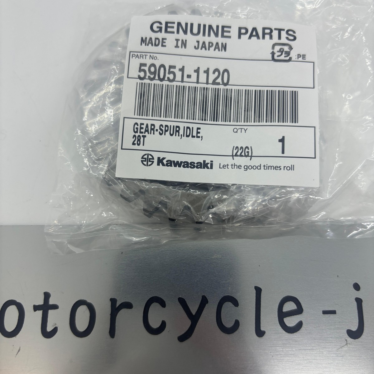 KAWASAKI Genuine KLR250 KLX250R KLX300R Idle Spur Gear 59051-1120