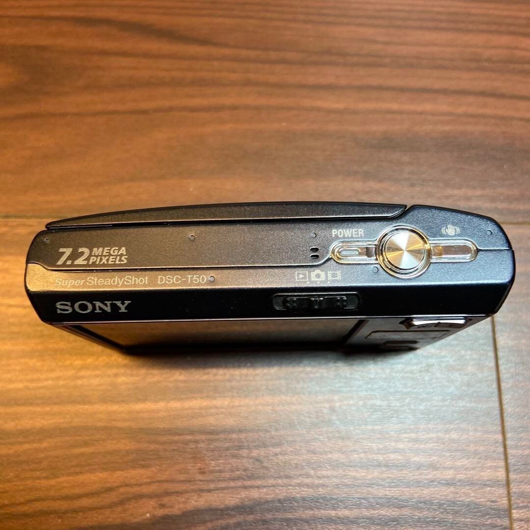Sony Cyber-shot DSC-T50 7.2MP Digital Camera - Silver for sale