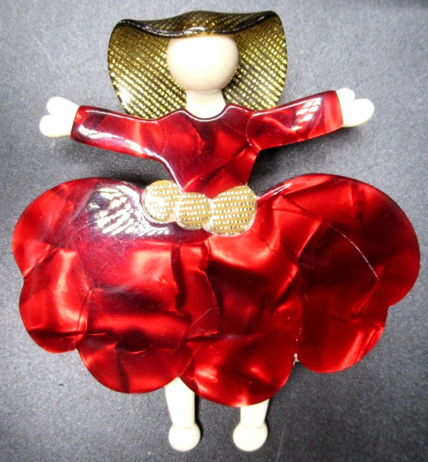 Lea Stein Fashion Pins & Brooches for sale - eBay