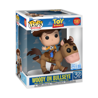 Pop! Rides Toy Story 30th Anniversary Woody on Bullseye Funko Pop