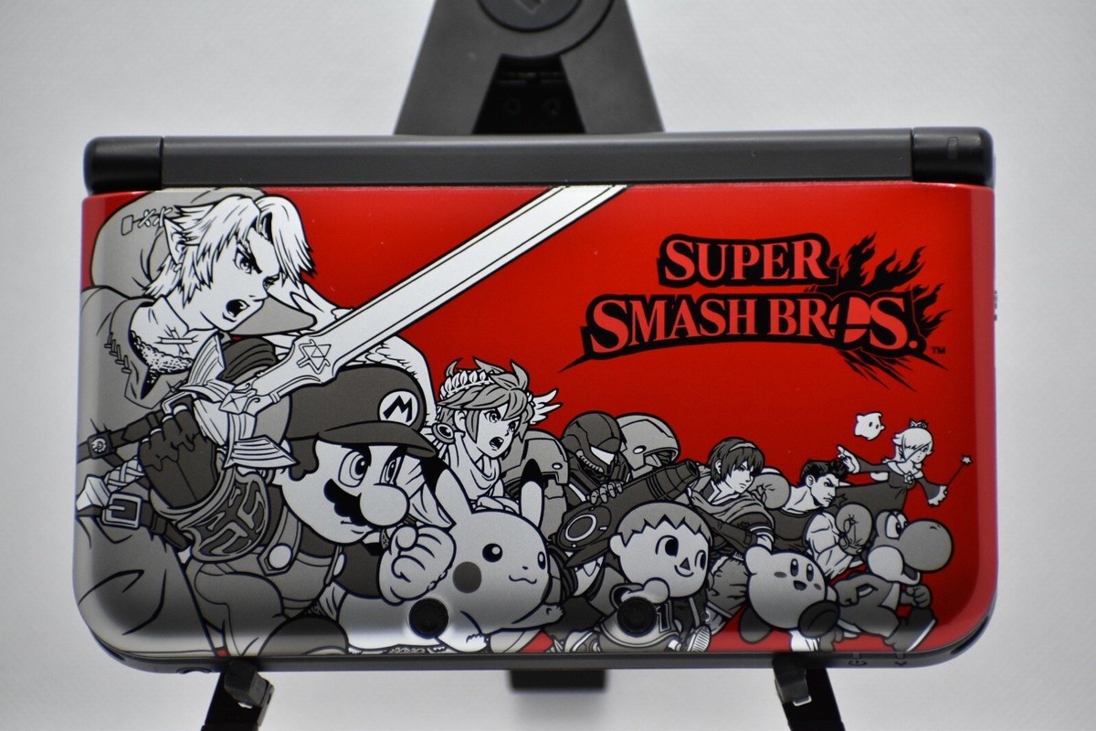 Nintendo 3DS XL Red Super Smash Bros Limited Edition 45496781309| eBay