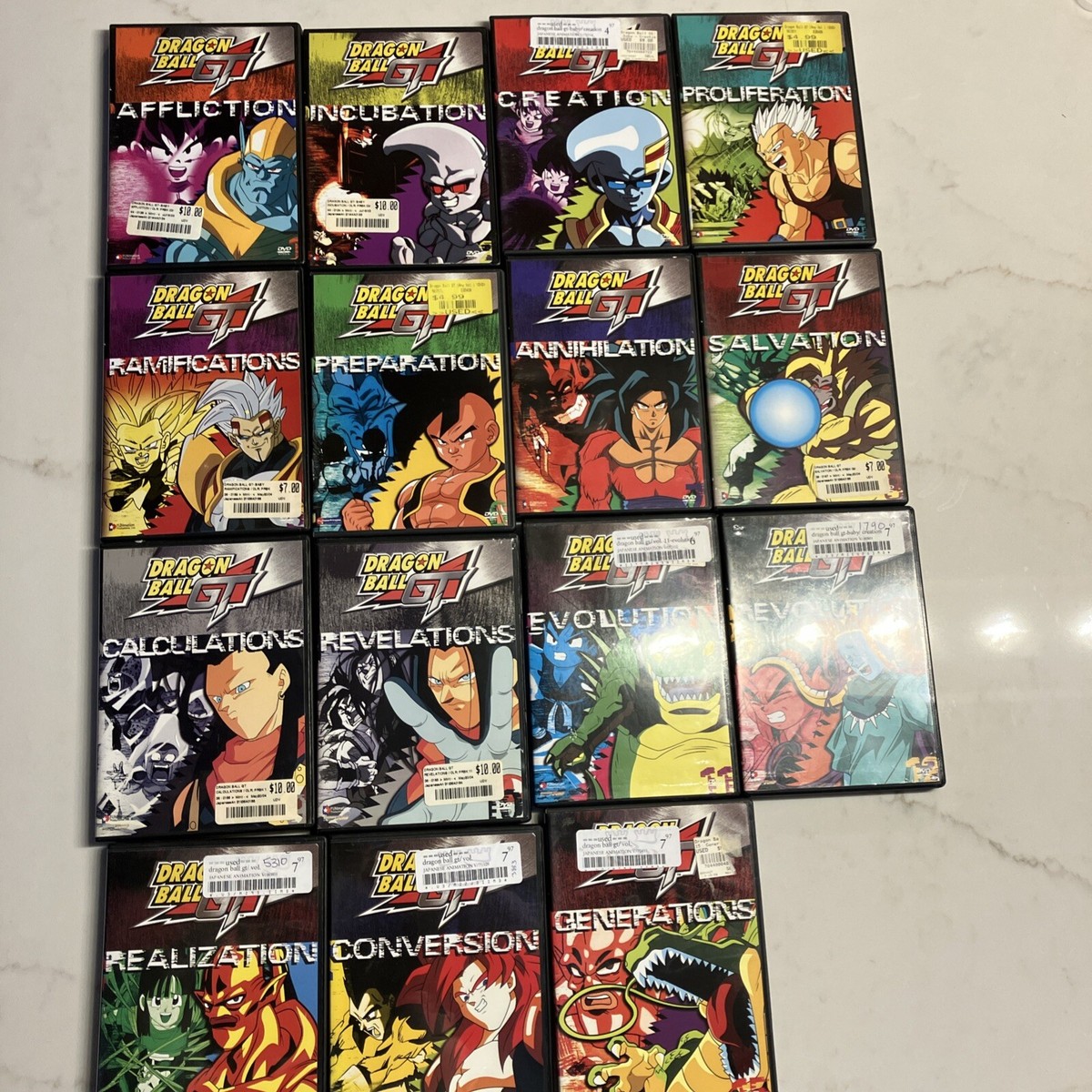 Dragon Ball GT: Volumes 1 - 15 (DVD) Complete Series, Pre-Owned | eBay