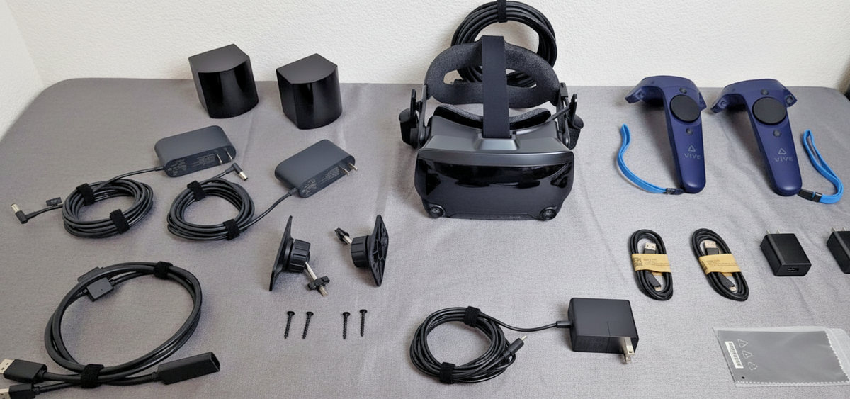 Valve Index PC VR Headset Full Kit w/ 2.0 Base Stations & 2.0 Vive