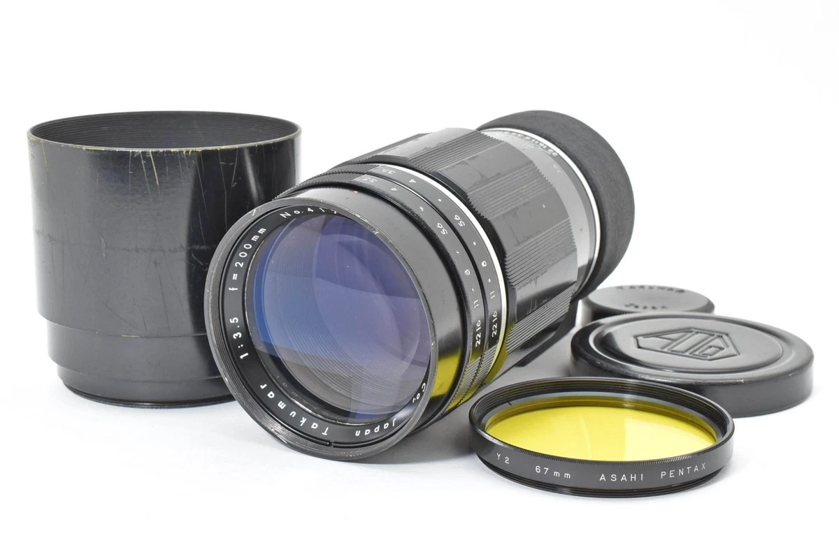 PENTAX f/3.5 Camera Lenses 200mm Focal for sale | eBay