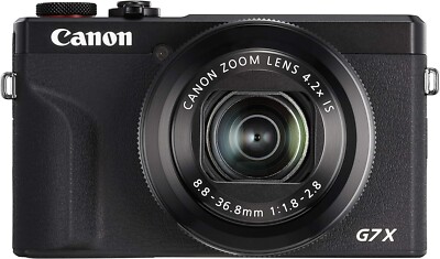 Canon PowerShot G7X Mark III 20.1MP Compact Digital Camera for