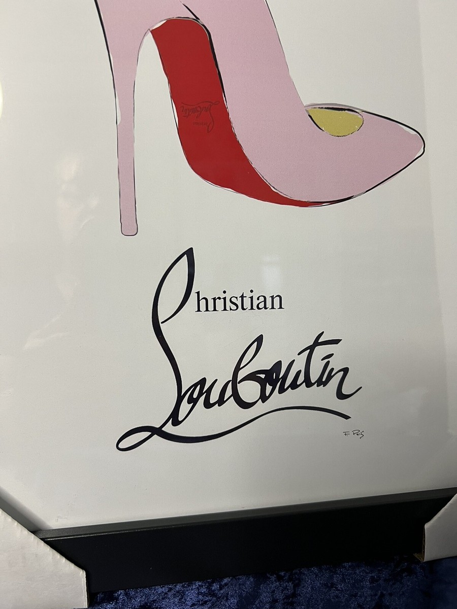 CHRISTIAN LOUBOUTIN WALL ART NEW | eBay