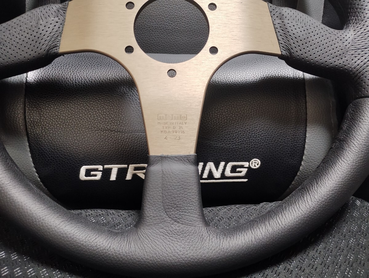 MOMO RACE 350mm Steering Wheel 35φ Honda Horn Button JDM NSX S2000