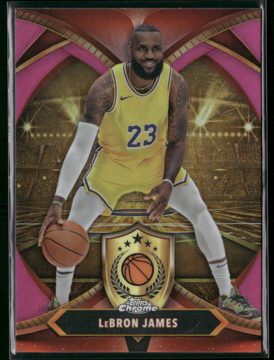 2024-25 Topps Chrome Lebron James #BOD-1 Pink Refractor Lakers | eBay
