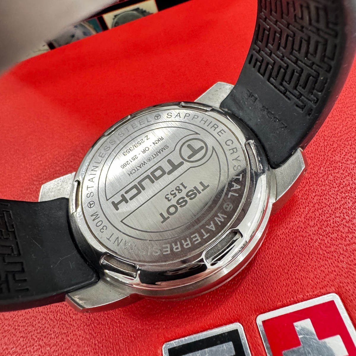 Tissot T-Touch Smart Watch Z253/353 Swiss Made Pre-Owned Water