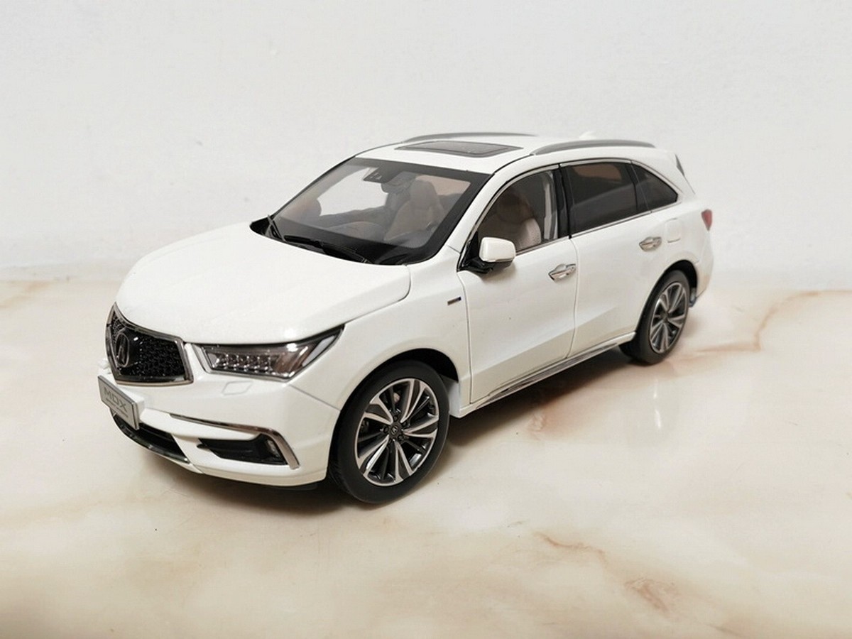 1/18 Scale Honda ACURA MDX White Diecast Car Model Toy Collection
