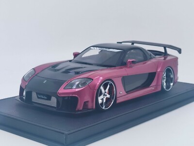 1/18 Veilside Dealer Version Mazda RX-7 Fortune 7 Purple / Black