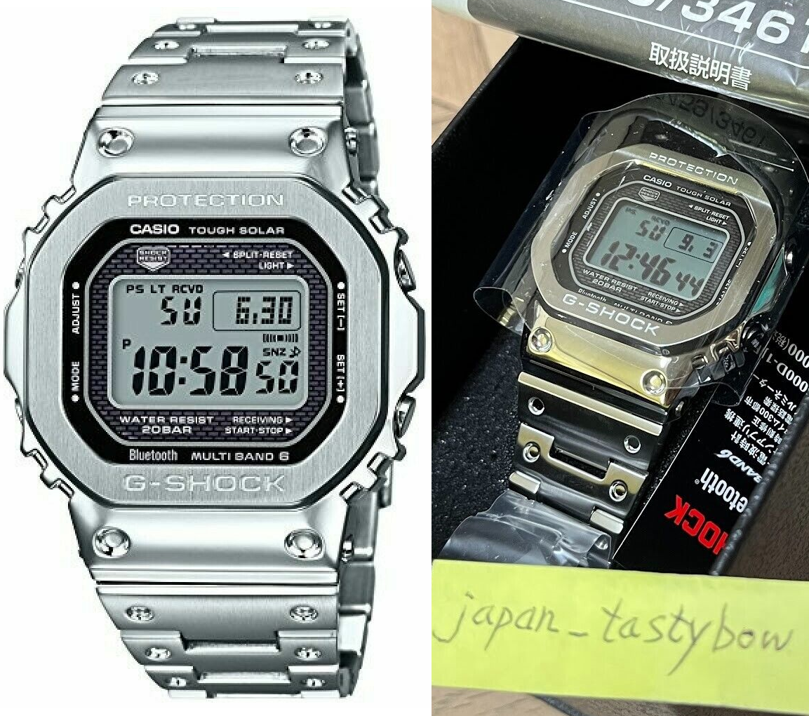 CASIO G-SHOCK Solar Radio Toughness Watch GMW-B5000D-1JF Bluetooth