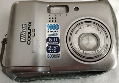 TESTED Nikon COOLPIX L6 6.0MP Digital Camera - Silver, 2006