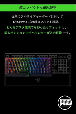 Razer RZ03-03891700-R3J1 Gaming Keyboard Wireless Blackwidow V3