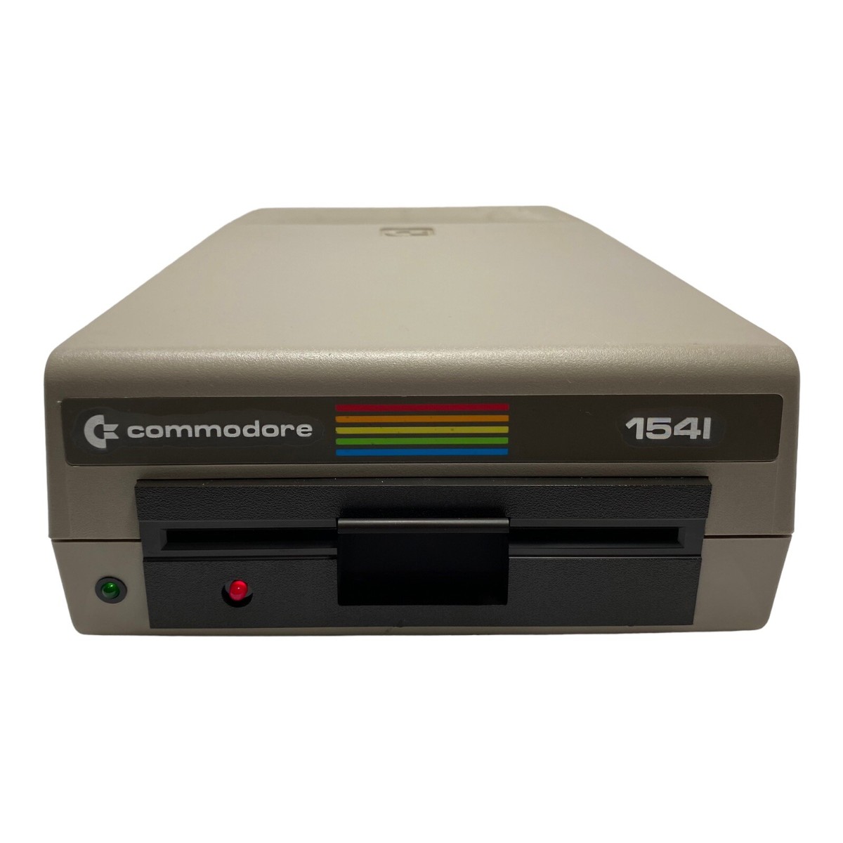 Vintage Commodore 1541 Computer Floppy Disk Drive - Turns On - Not