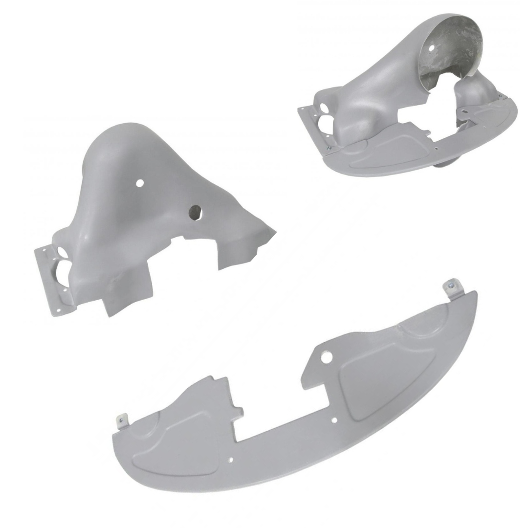 Porsche Style Fan Shroud for 240mm Fan VW Beetle/Bus/Thing Type 1