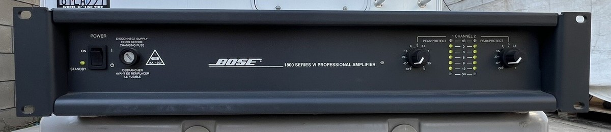 Bose 1800 Series Vl Professional Power Amplifier | eBay