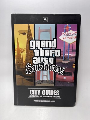 Grand Theft Auto San Andreas 2nd edition With City Guide Book PC