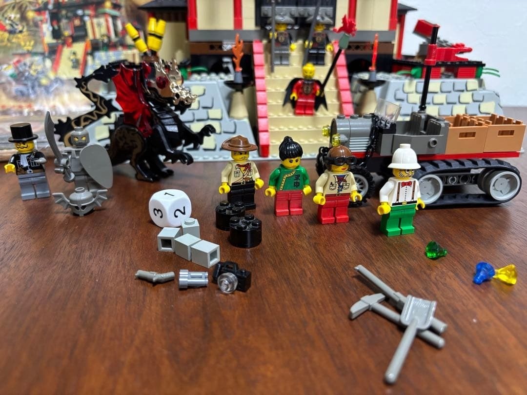 LEGO Orient Expedition Adventurers Dragon Fortress 7419 No Box