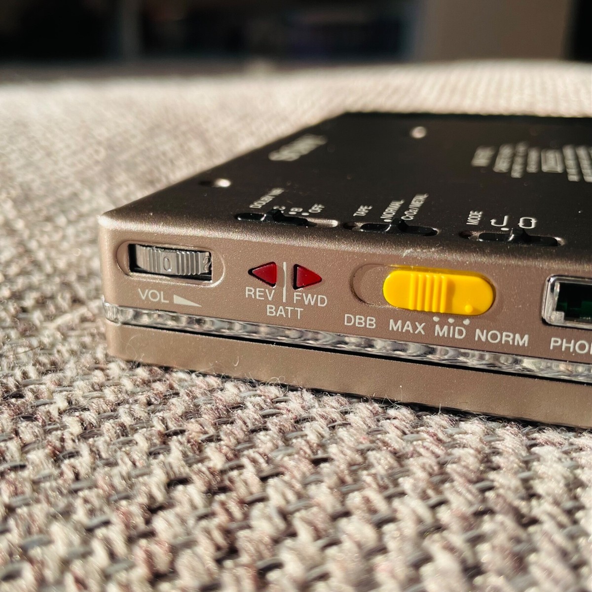 Sony WM-701C Walkman Portable Cassette Player Silver Dolby B C