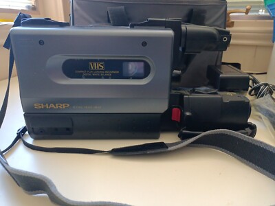 Sharp Slim Cam Zoom 12 Camcorder Model VL-L50 1992 VHS Vtg Case