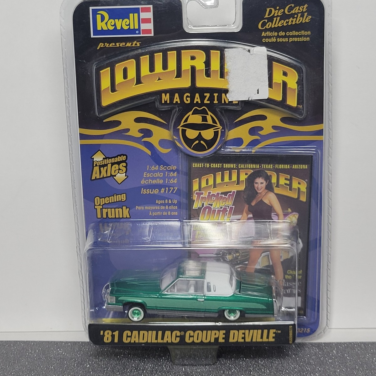 2004 1/64 Revell Lowrider Magazine '81 Cadillac Coupe Deville