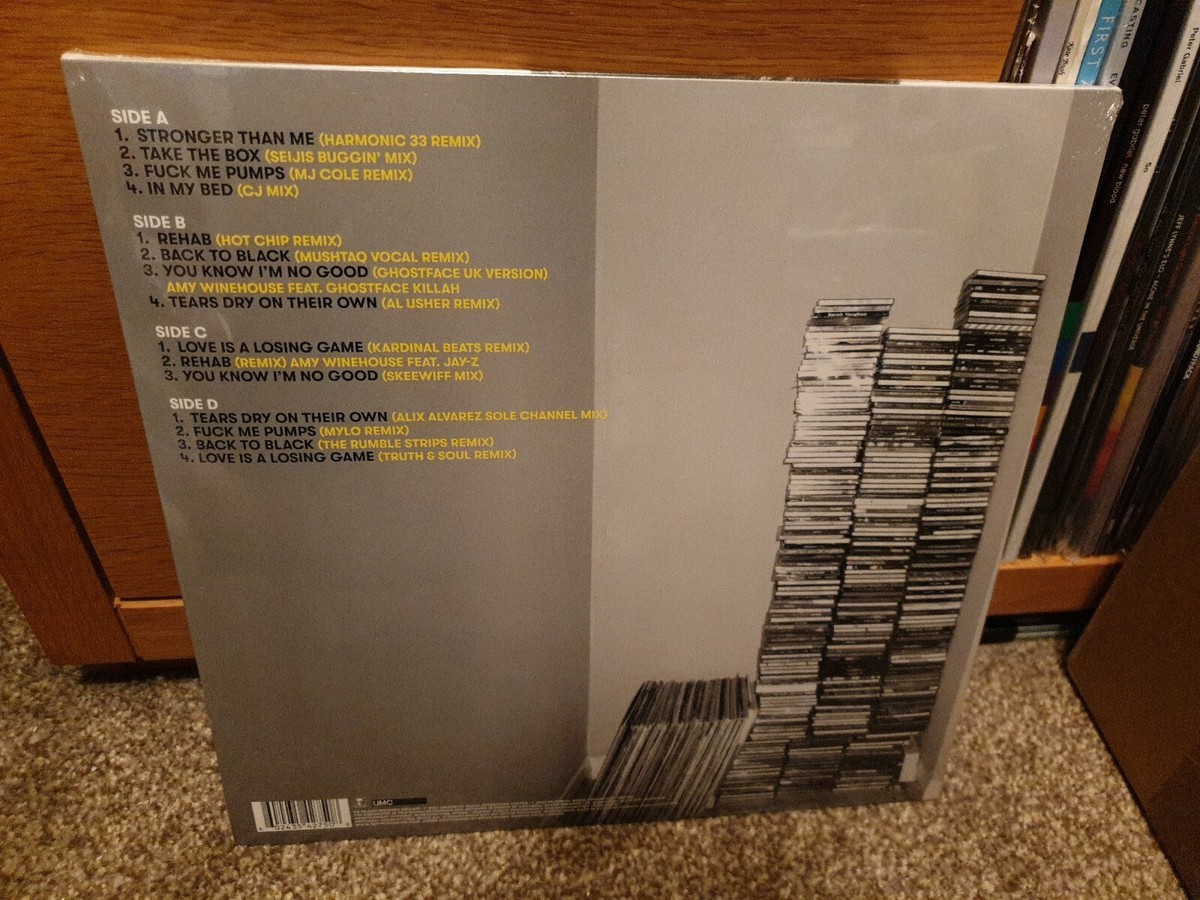 Amy Winehouse, Remixes, Ltd Edition 2x YELLOW & BLUE 180gm Vinyl