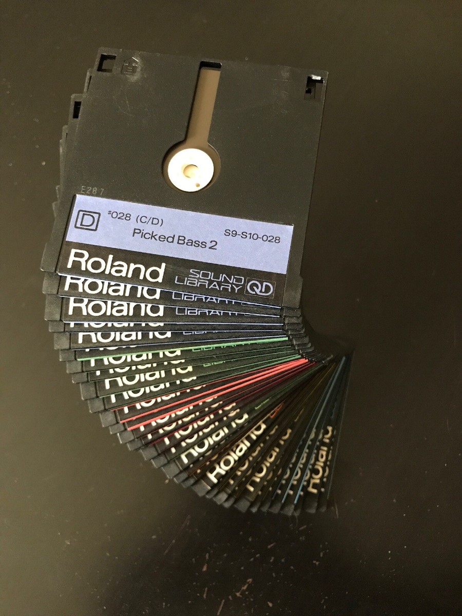 YAMAHAヤマハ QD2 クイックディスク7枚 ローランドクイックディスク2枚