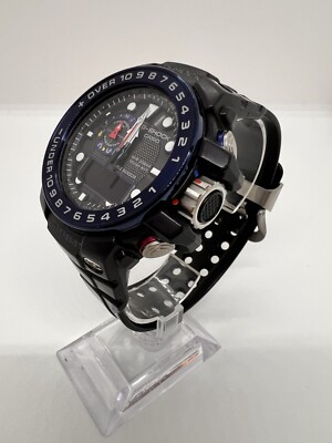 Casio Gulfmaster GWN-1000B-1BJF Black Blue Solar Men Watch GWN