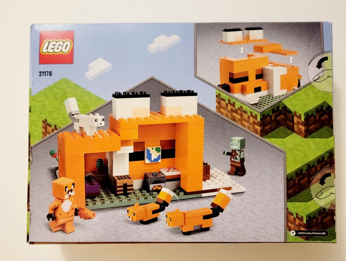 LEGO Minecraft: The Fox Lodge (21178) 673419358491| eBay