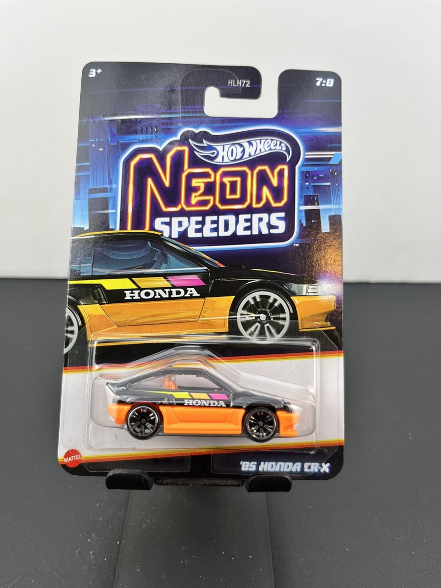 Hot Wheels 2025 Neon Speeders '85 Honda CR-X Orange 7:8 | eBay