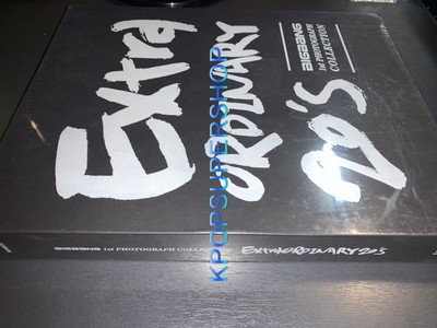 Big Bang Extraordinary 20's Photobook First Press New GD TOP OOP