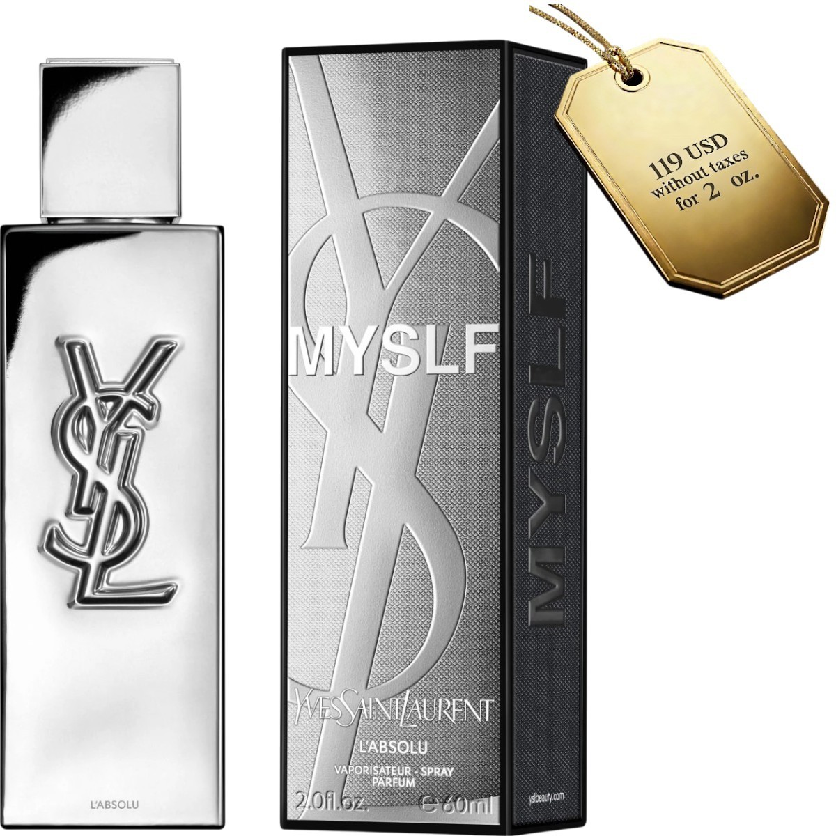 Yves Saint Laurent MYSLF ABSOLU Parfum 60ml / 2 oz – Brand New