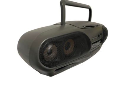 Panasonic RX-DT909 CD Radio-Cassette Cobra Top WReverse Deck Good