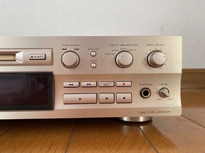 PIONEER MJ-D7 MD Minidisc Player Recorder Deck Confirmed Operation