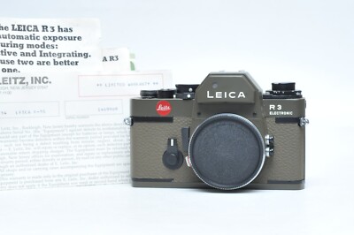 Leica R3 Safari Green 35mm SLR Film Camera 1469969 | eBay