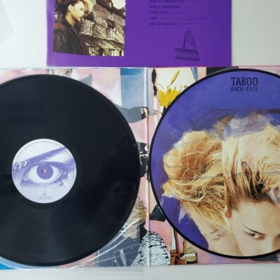 BUCK-TICK / TABOO 1989 2LP Picture Disc Vinyl ATSUSHI / HISASHI